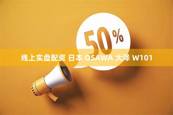 线上实盘配资 日本 OSAWA 大泽 W101